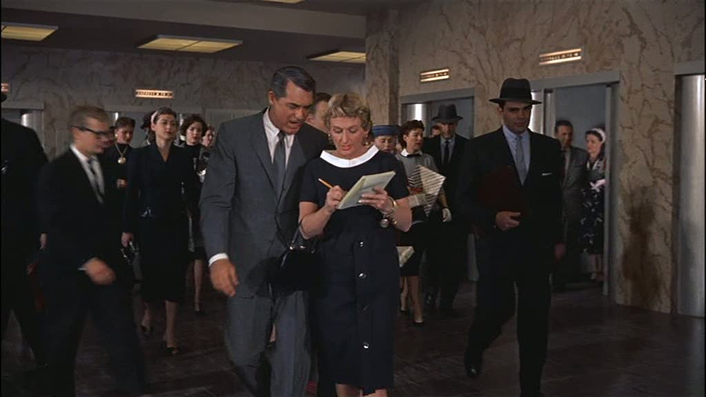 Cary Grant en Con la muerte en los talones
