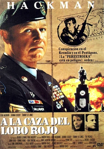 Poster de A la Caza del Lobo rojo