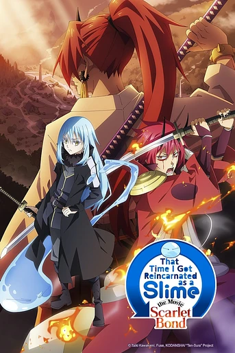 Poster de That Time I Got Reincarnated as a Slime the Movie: Scarlet Bond