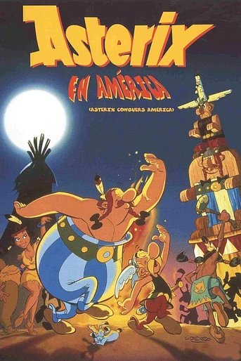 Poster de Astérix en América