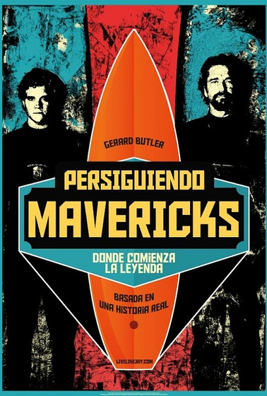Imagen de Persiguiendo Mavericks (Cartel)