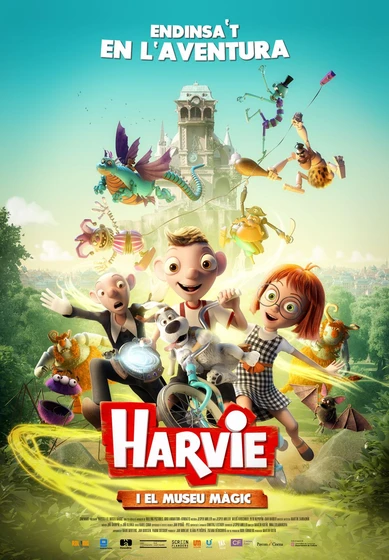 Imagen de harvie-y-el-museo-magico (Cartel catalán)