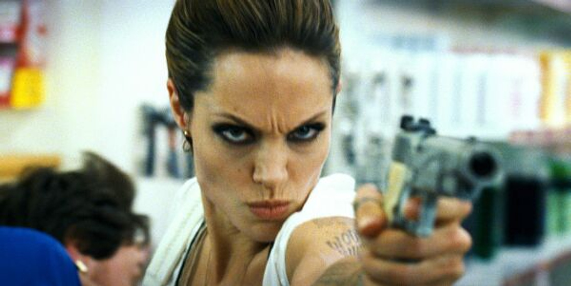 Angelina Jolie en Wanted. Se Busca