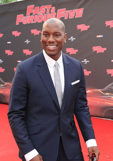 Tyrese Gibson en Fast and Furious 5 (Premiere en Colonia. Abril 2011)
