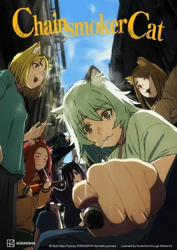 poster for the season 1 of Chainsmoker Cat