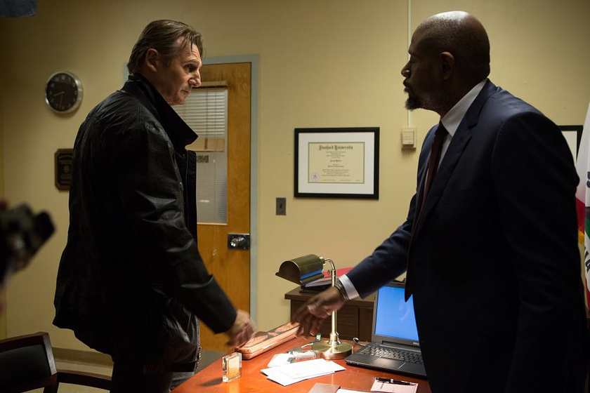 Forest Whitaker y Liam Neeson en V3nganza