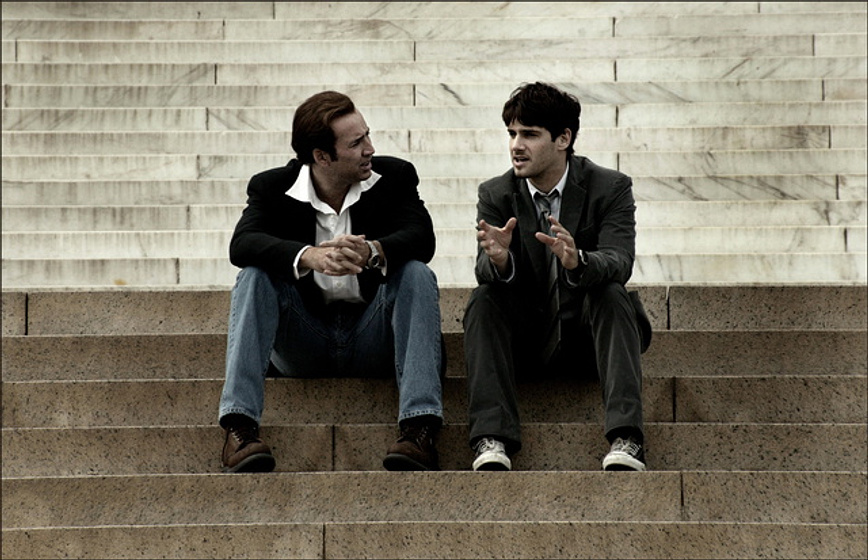 Nicolas Cage y Justin Bartha en La Búsqueda