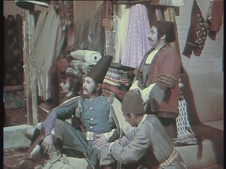 Parviz Sayyad y Jahangir Forouhar en The Falconet