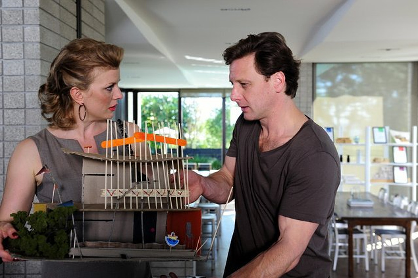 Eva Habermann y Hendrik Duryn en Solos tú y yo