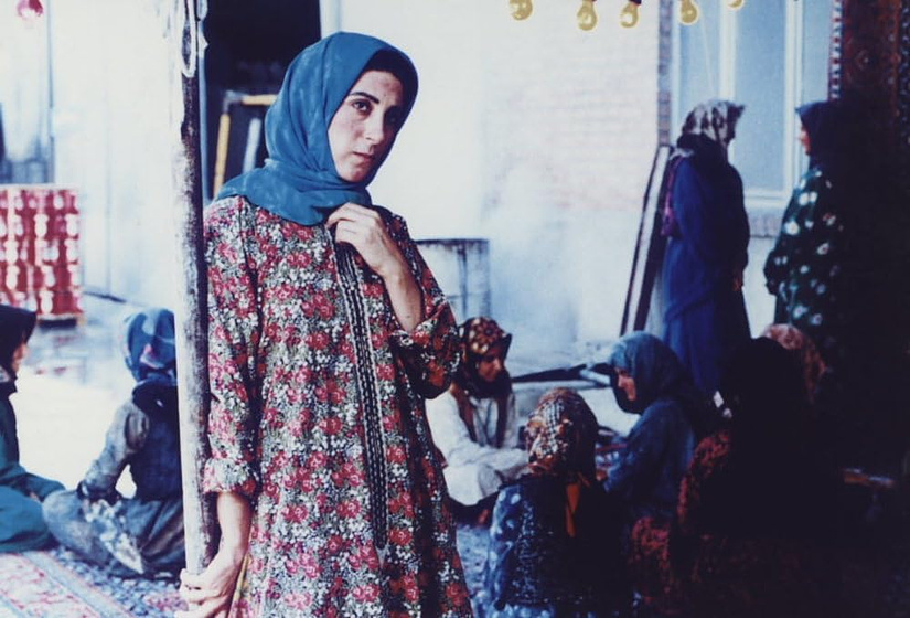 Fatemah Motamed-Aria en The Blue-Veiled