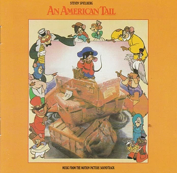 Carátula de la banda de sonido de Fievel y el Nuevo Mundo