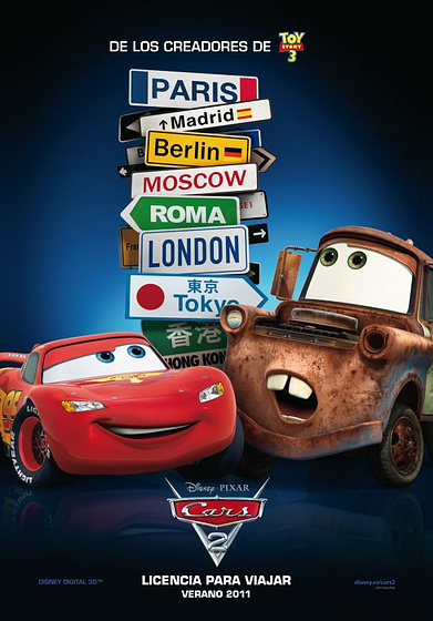 still of movie Cars 2