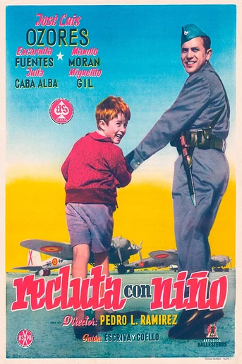 Poster de Recluta con niño