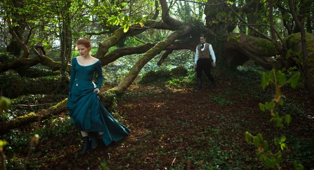 Colin Farrell y Jessica Chastain en la-senorita-julia
