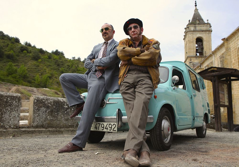 Karra Elejalde y Manuel Manquiña en Rey Gitano
