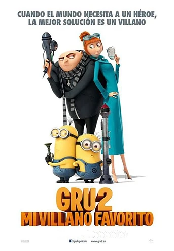 Poster de Gru 2. Mi Villano Favorito
