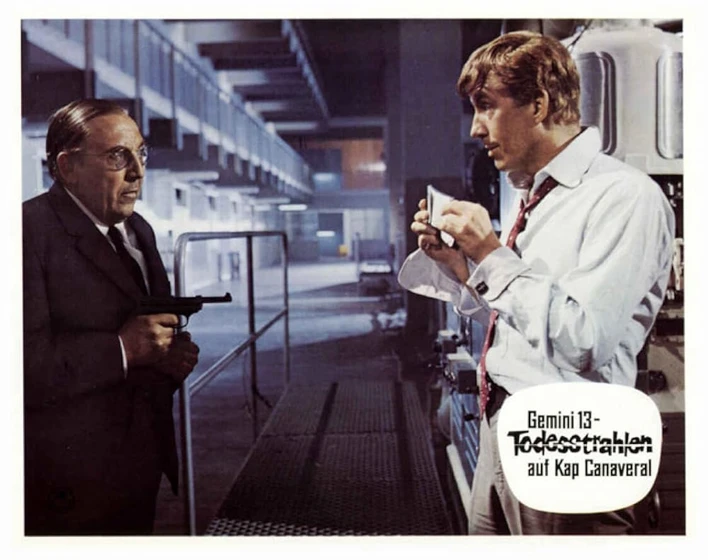 José María Caffarel y Anthony Eisley en operacion-goldman
