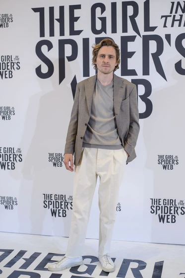 Sverrir Gudnason en millennium-lo-que-no-te-mata-te-hace-mas-fuerte (Photocall en Barcelona. Junio 2018)
