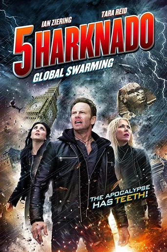Poster de Sharknado 5: Aletamiento Global
