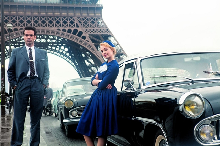 Romain Duris y Déborah François en Populaire