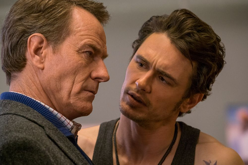 James Franco y Bryan Cranston en ¿Tenía que ser él?