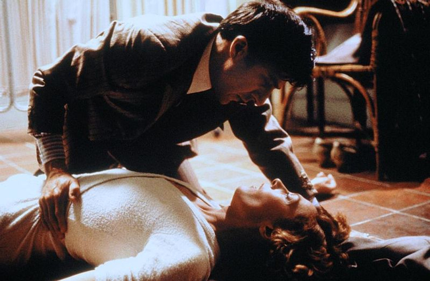 Dustin Hoffman y Vanessa Redgrave en Agatha