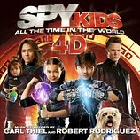 Carátula de la banda de sonido de Spy Kids: All the time in the world