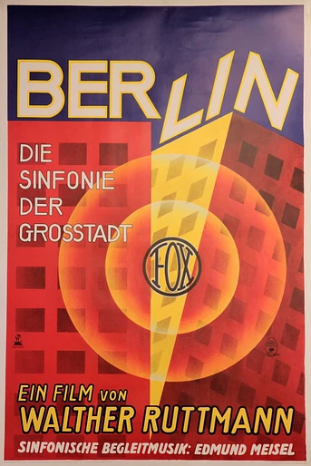 Poster de Berlín, Sinfonía de una Ciudad