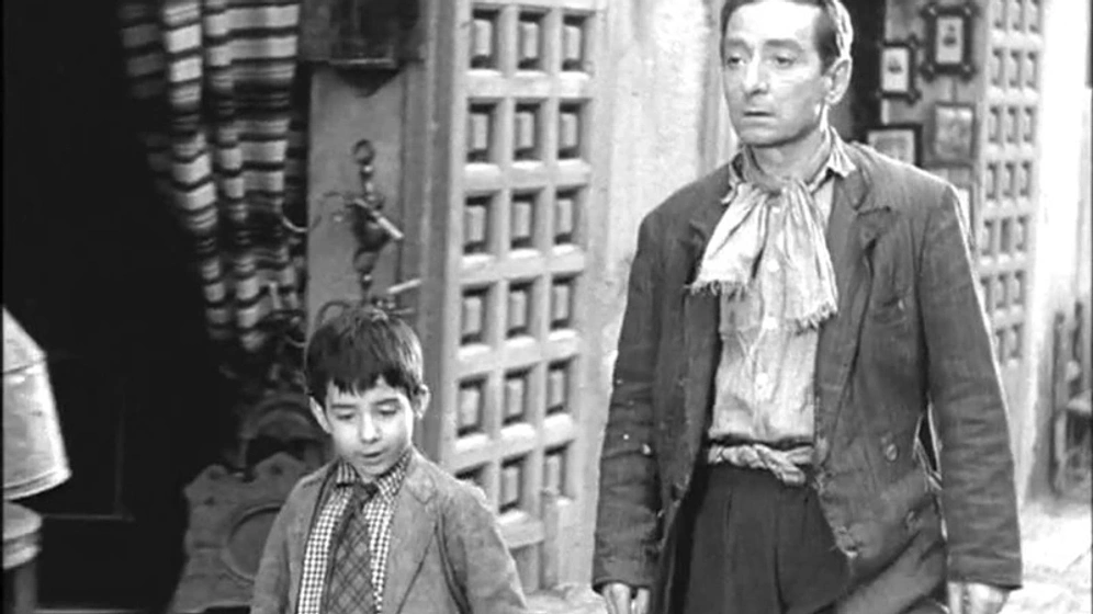 Pablito Calvo y Antonio Vico en Mi tío Jacinto