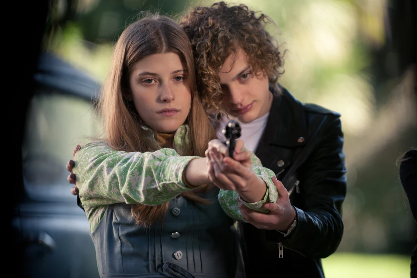 Malena Villa y Lorenzo Ferro en el-angel-2018