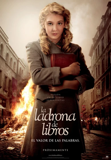 Imagen de la-ladrona-de-libros (Cartel teaser español)