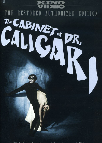 Imagen de El Gabinete del Dr. Caligari (Carátula DVD inglés)