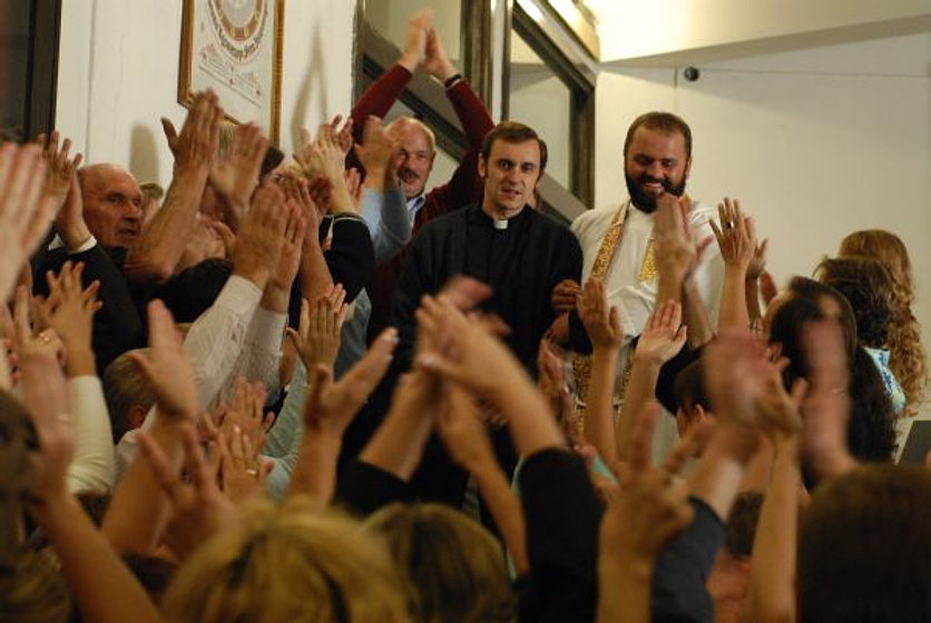 Adam Woronowicz en Popieluszko. La libertad está en nosotros