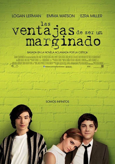 Imagen de Las Ventajas de Ser un Marginado (Cartel español)
