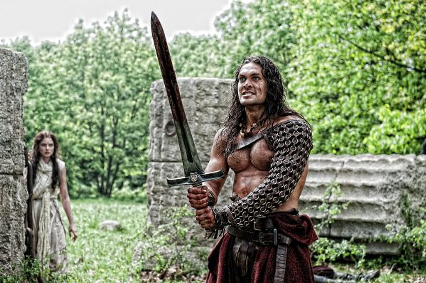 Jason Momoa en Conan el Bárbaro (2011)