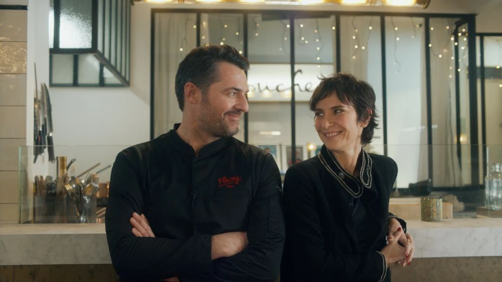 Géraldine Pailhas y Arnaud Ducret en en-su-punto