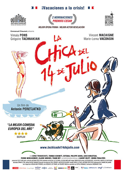 Imagen de La Chica del 14 de Julio (Cartel español)