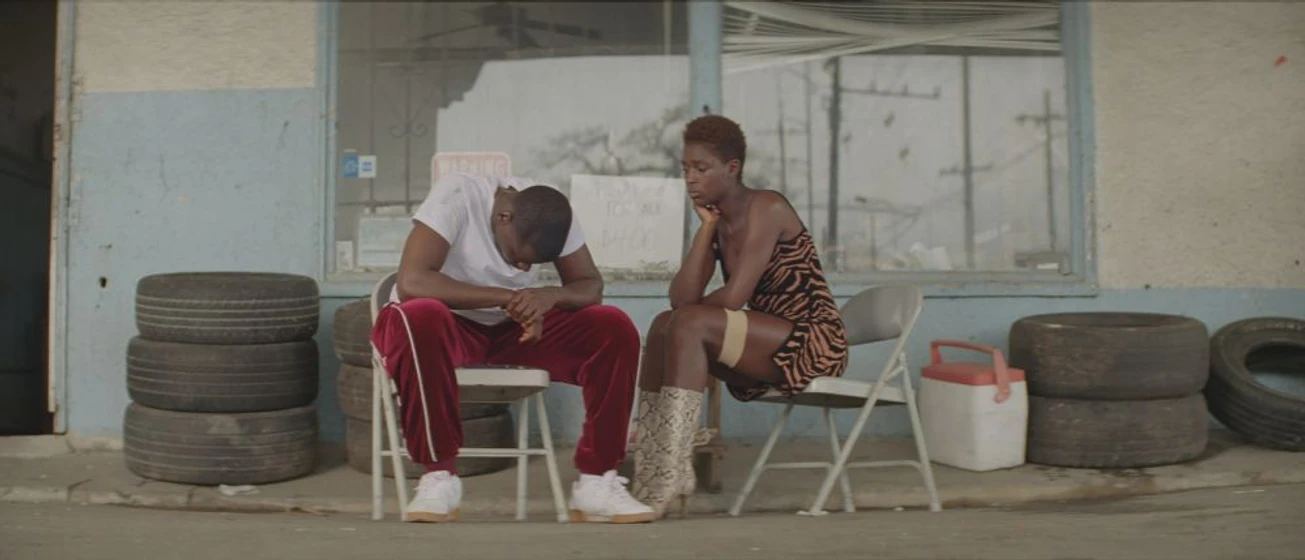 Daniel Kaluuya y Jodie Turner-Smith en queen-slim