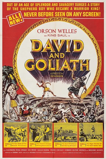 Poster de David y Goliat