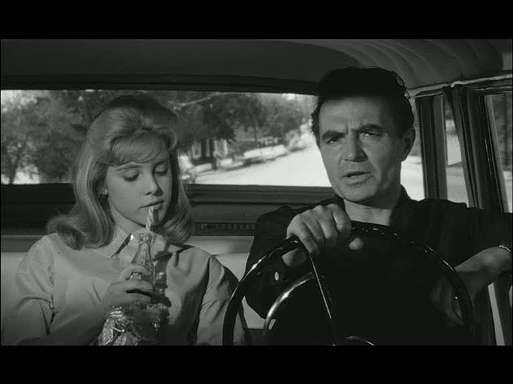 James Mason y Sue Lyon en Lolita