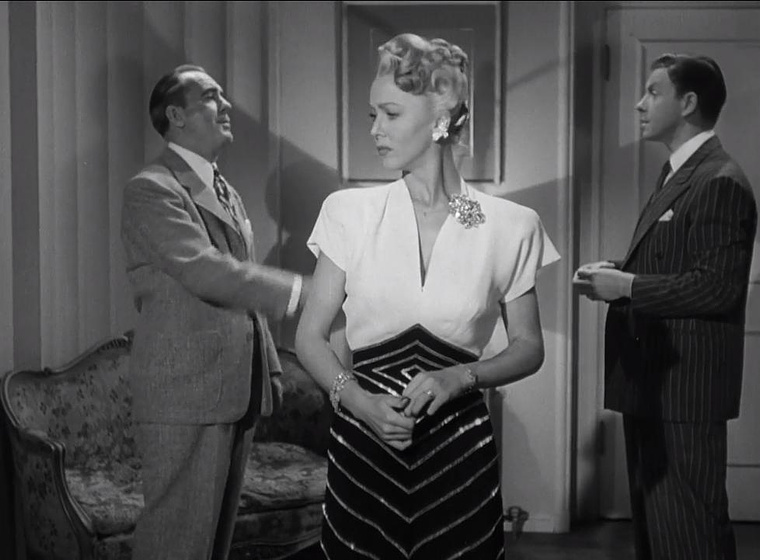 Pat O'Brien, George Murphy y Carole Landis en El Caso del Mago Desaparecido
