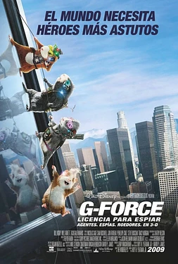 poster of movie G-Force, Licencia para espiar