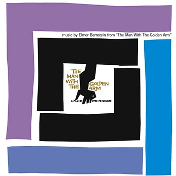 Carátula de la banda de sonido de El Hombre del Brazo de Oro