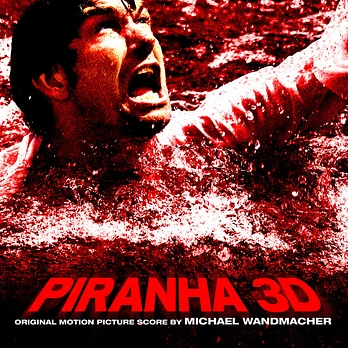 Carátula de la banda de sonido de Piraña 3D