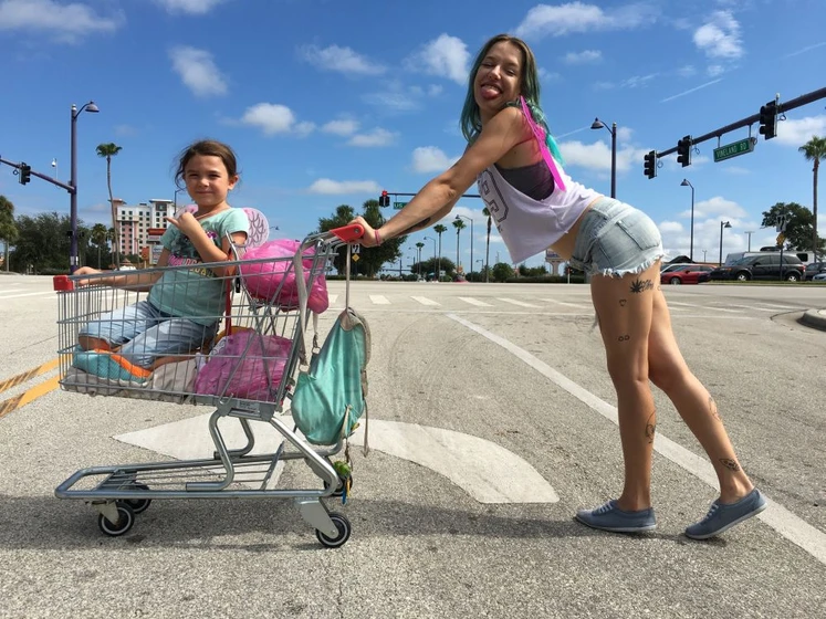 Brooklynn Prince en the-florida-project