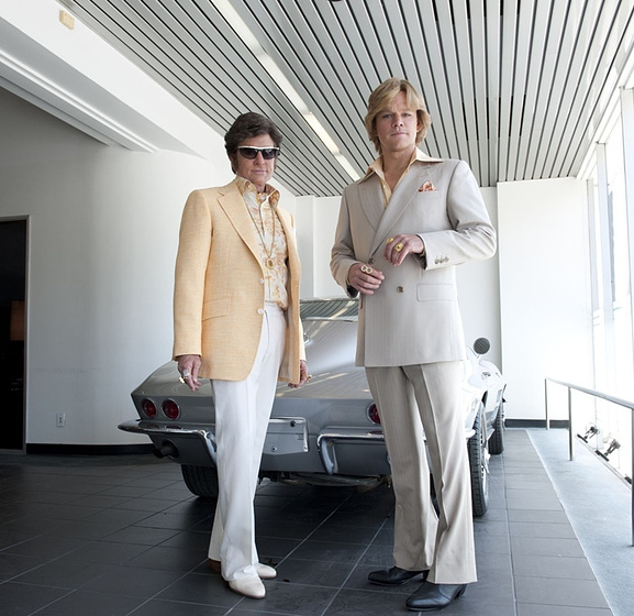 Michael Douglas y Matt Damon en Behind the Candelabra