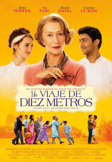 Imagen de un-viaje-de-diez-metros (Cartel español)