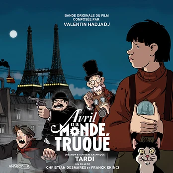 Carátula de la banda de sonido de Avril y El Mundo Alterado