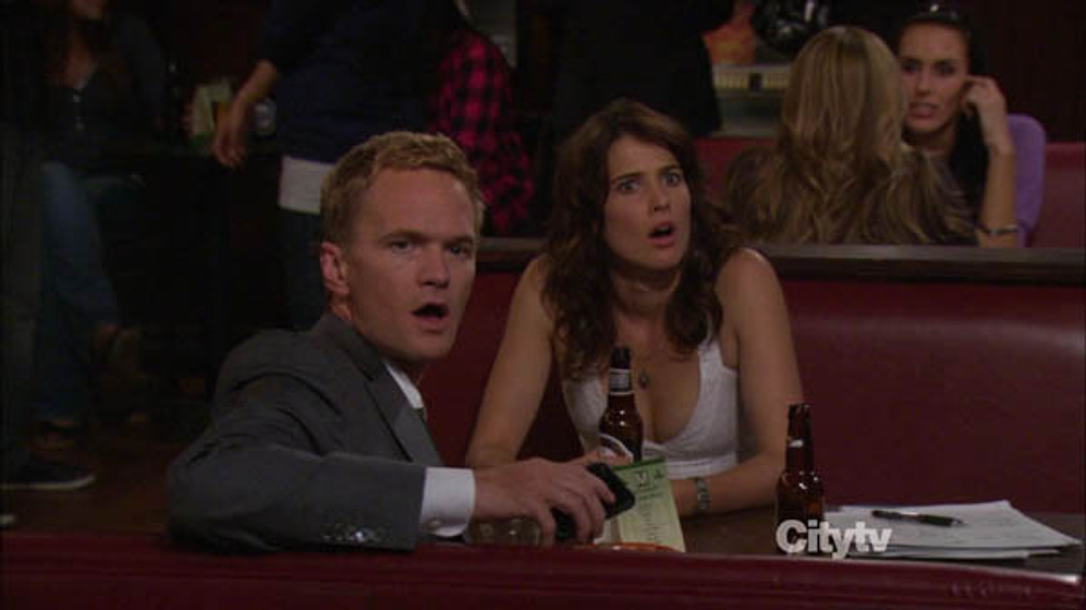 Neil Patrick Harris y Cobie Smulders en Cómo conocí a vuestra madre