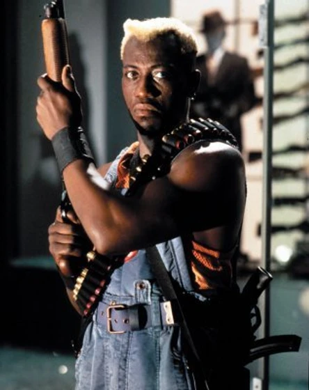 Wesley Snipes en Demolition Man (Simon Phoenix)